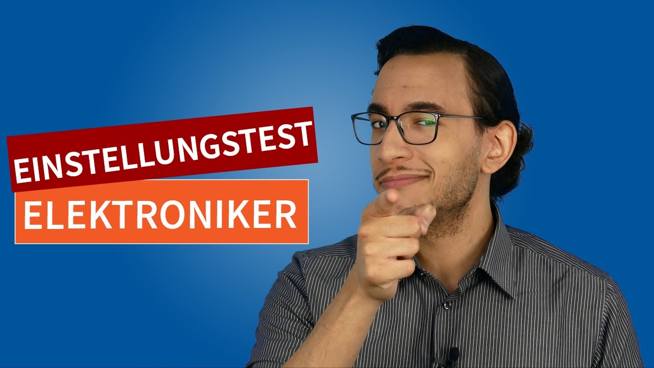 Einstellungstest Elektroniker/in | Das musst du wissen! (2026) #einstellungstest #elektroniker
