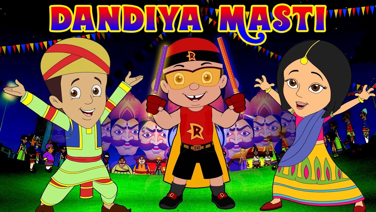 Mighty Raju - Dandiya Masti | Happy Dussehra | Kids Videos in Hindi | Cartoons for Kids