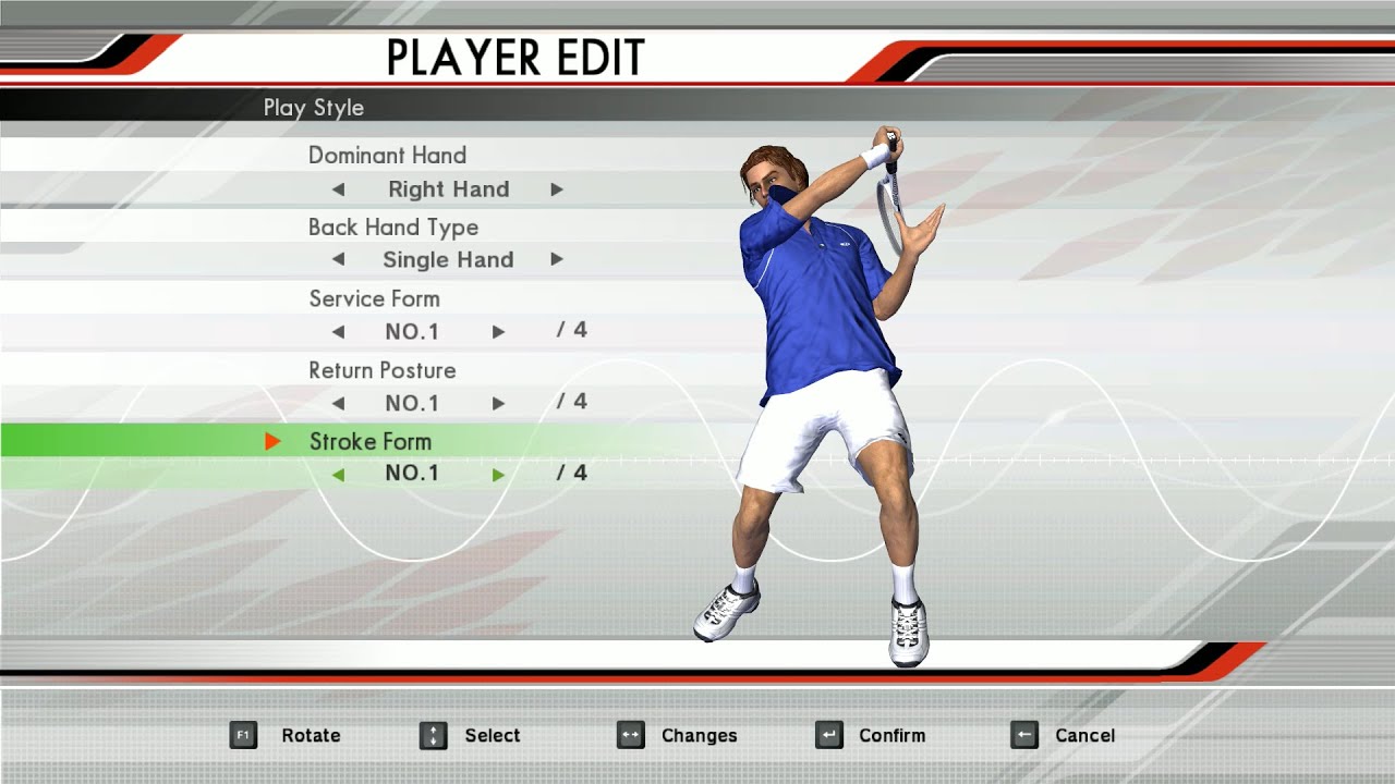 Virtua Tennis 3 - New Character (Improving Skills, Tournament)