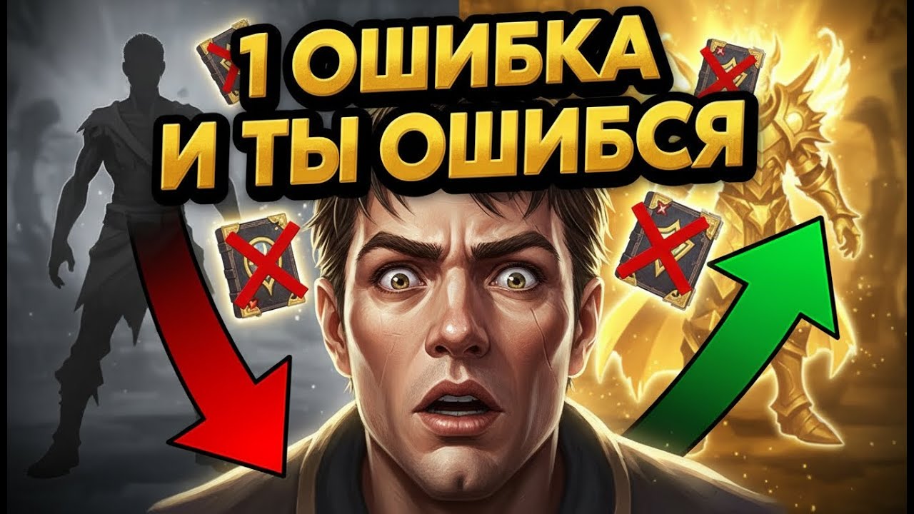 ТОП 5 ОШИБОК В РЕЙДЕ В Mid Game