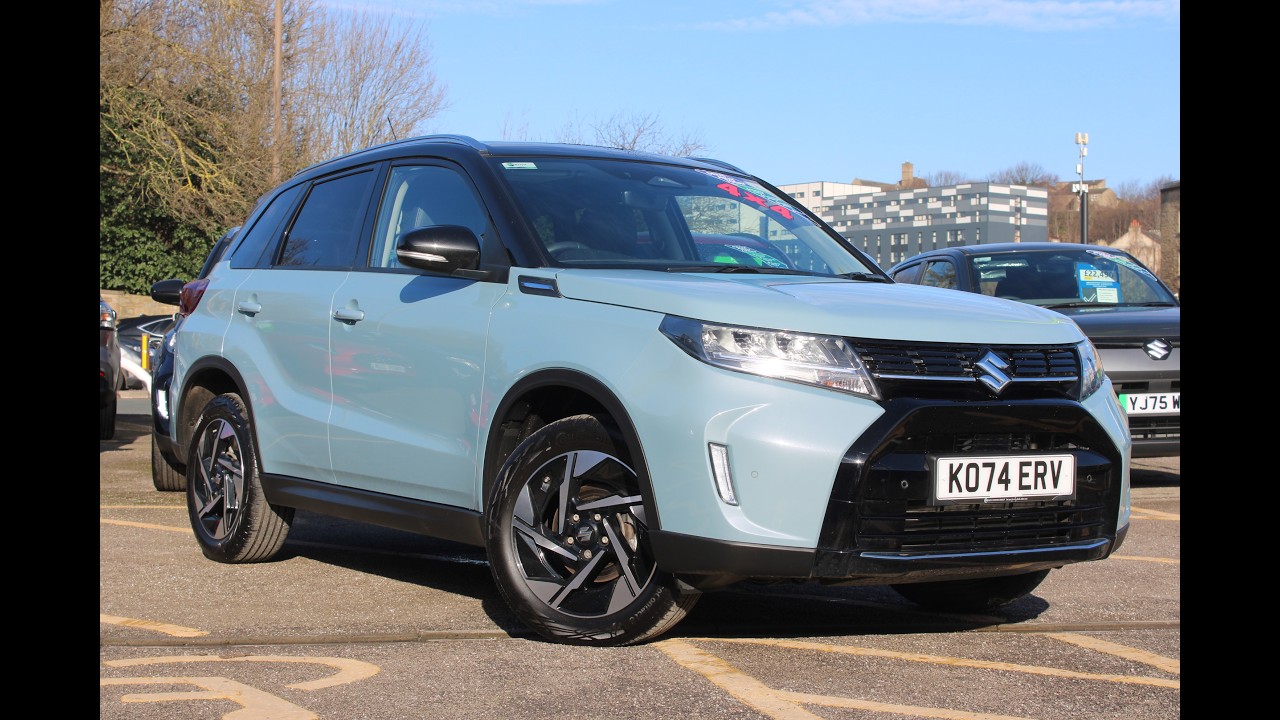 KO24 ERV Suzuki Vitara Ultra ALLGRIP 1.4 BoosterJet MHEV 5dr Ice Greyish Blue/Black Roof 2025