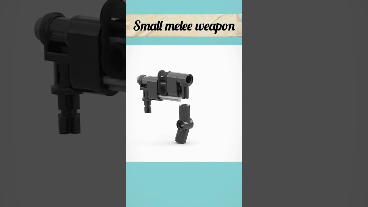 Lego - Small melee weapon #shorts #lego #moc