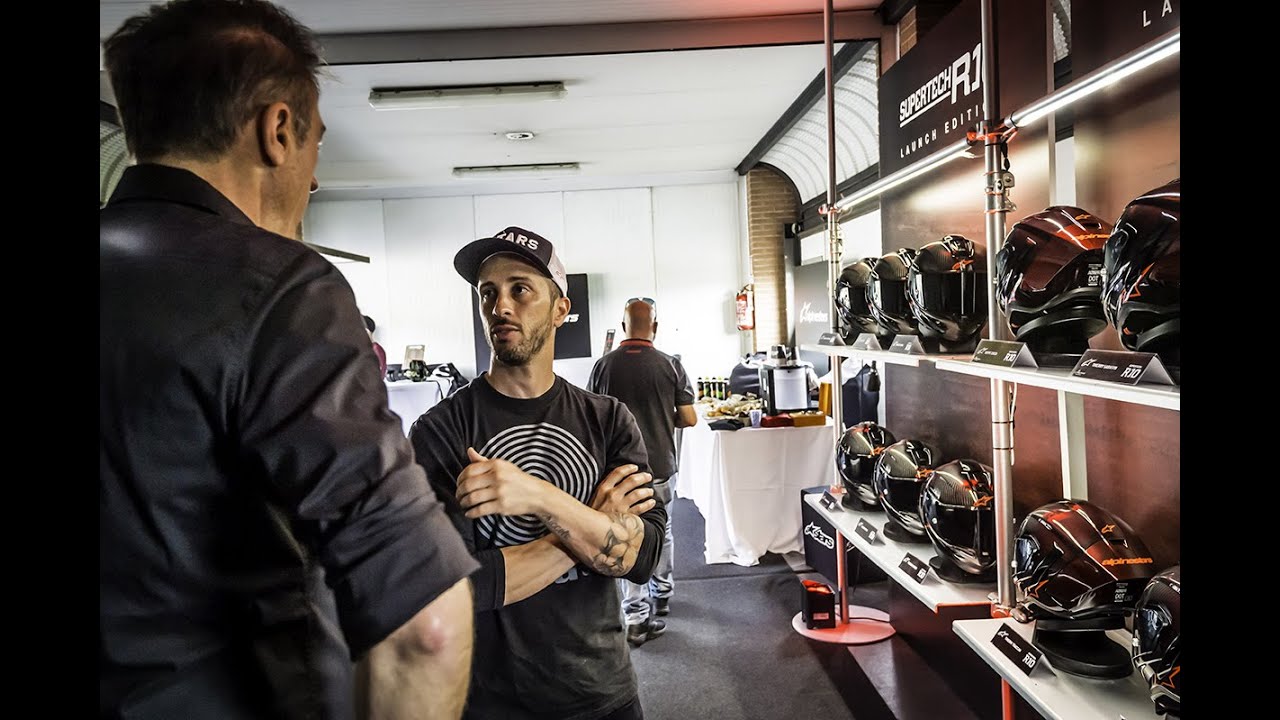 Alpinestars Supertech R10 launch event