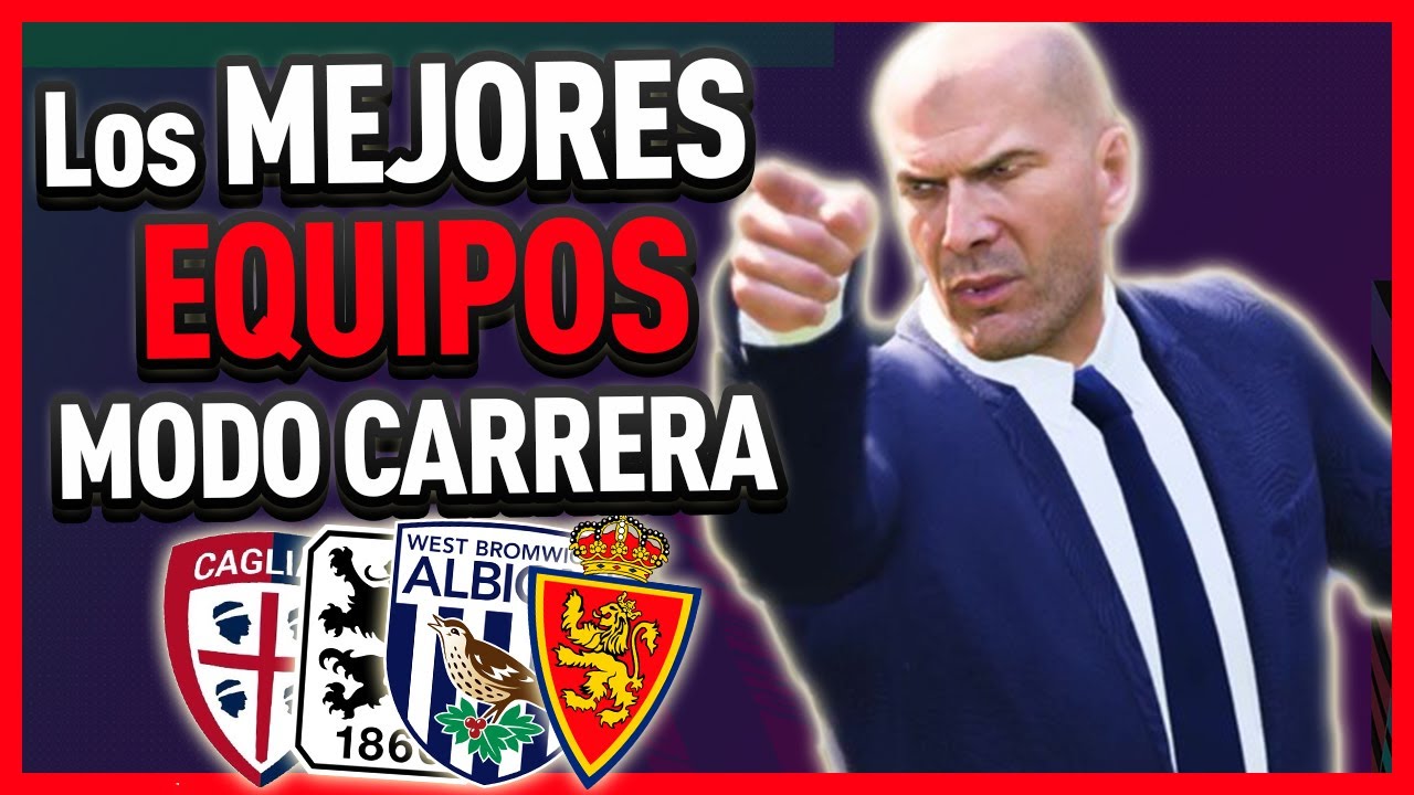 15 EQUIPOS para EMPEZAR tu MODO CARRERA REALISTA en Fifa 21 🔥