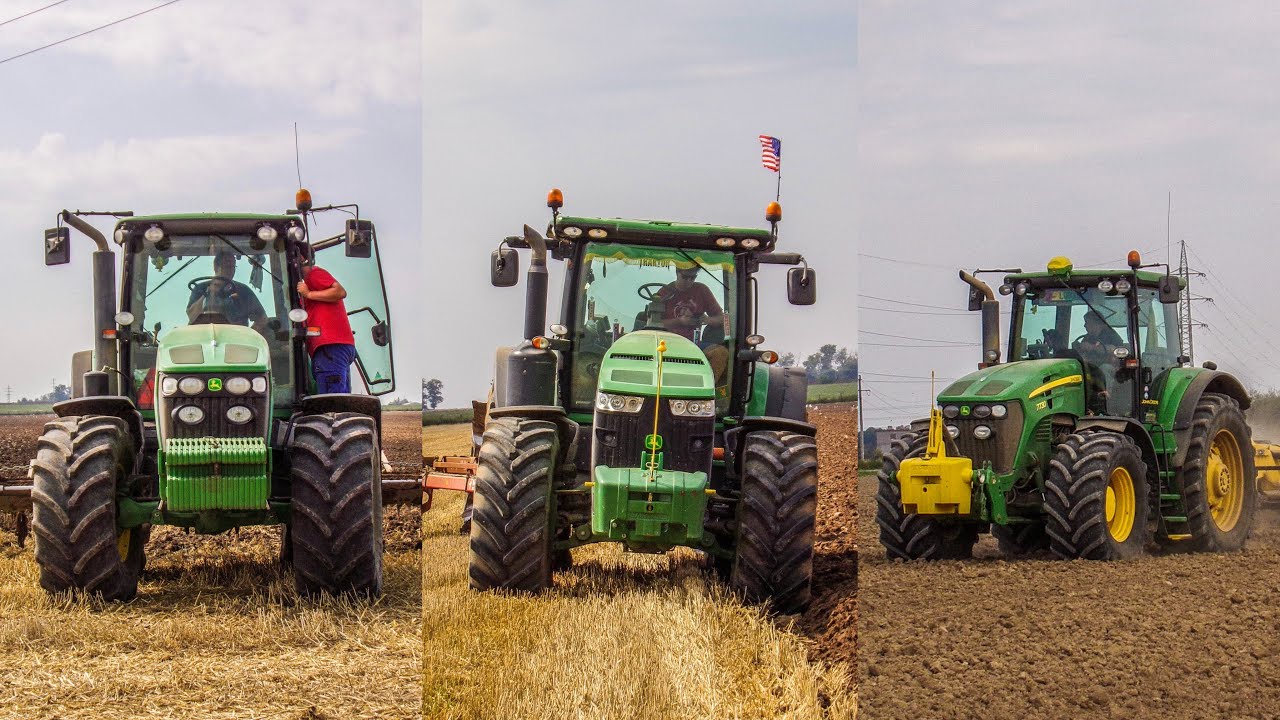 Orba a příprava 2023 s John Deere 8335R & 2x 7730 [4K]