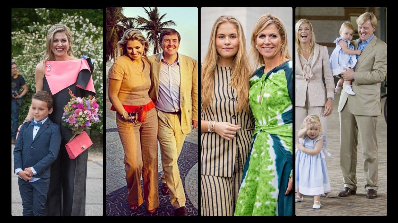 🩷♥️ Absolutely Gorgeous Royal Family Of Netherlands|| Queen Maxima And Her Three Daughters#trending