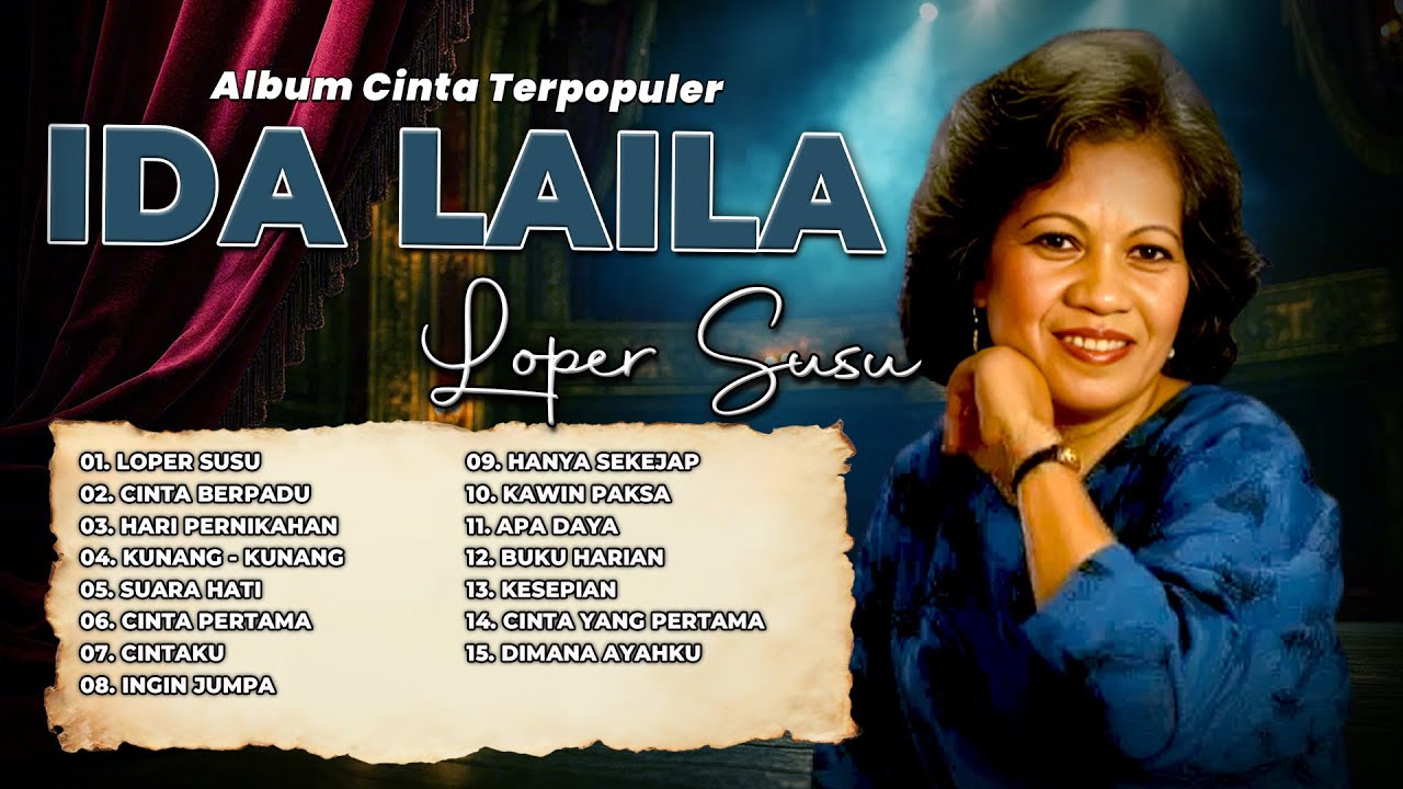 ALBUM CINTA TERPOPULER IDA LAILA | Loper Susu, Cinta Berpadu, Hari Pernikahan