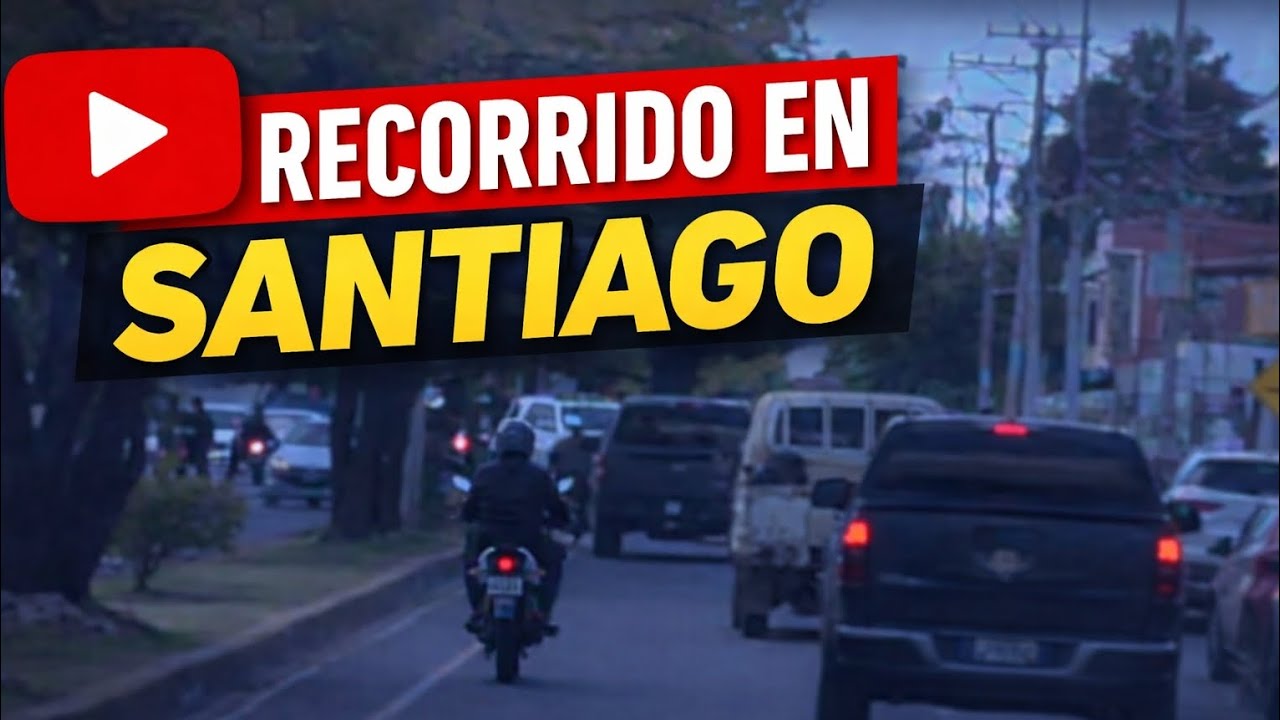 Recorrido en Santiago De Los Caballeros. 