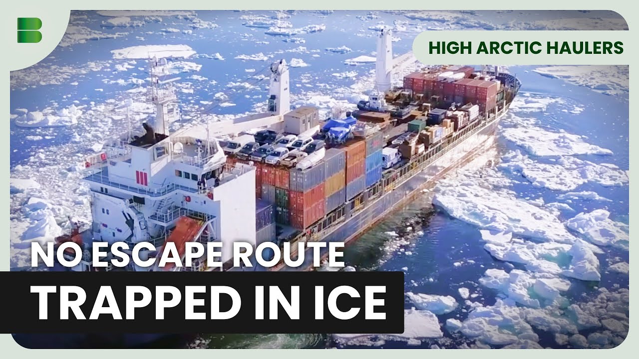 Arctic Ships Trapped in Ice Racing Against Time