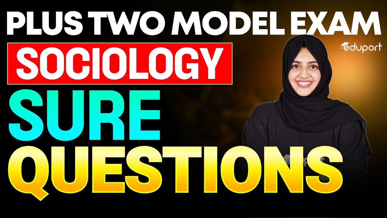 Plus Two Sociology | Sure Questions | Eduport Plus Two