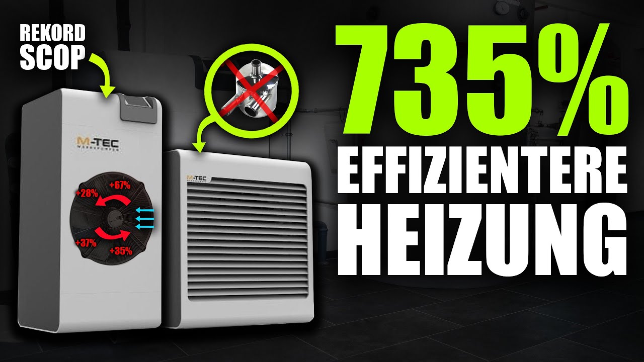 Rekord-Wärmepumpe senkt Heizkosten um 80%!