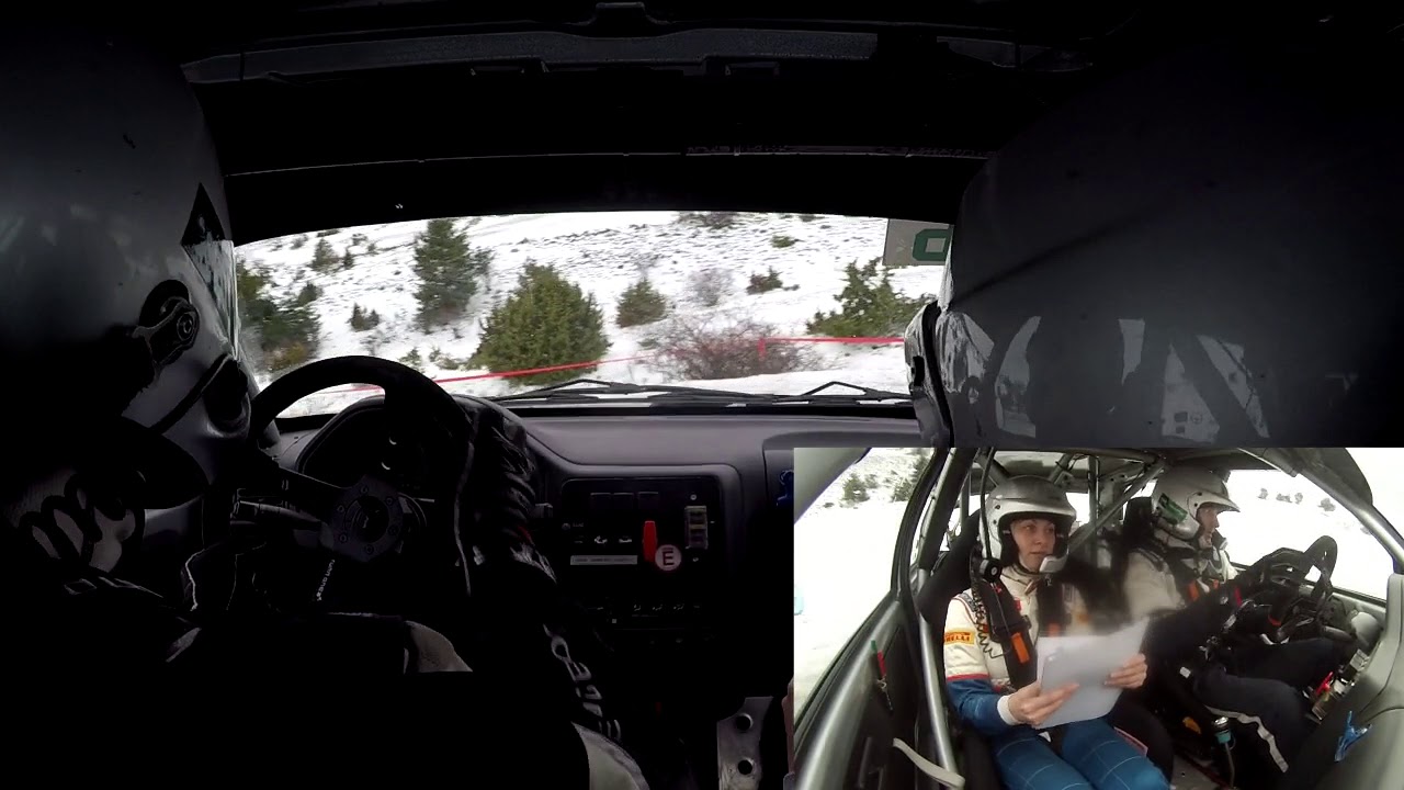 Rallye hivernal du Devoluy 2018, Jean-Paul Monnin - Sandra Chipaux, Peugeot 106 N2