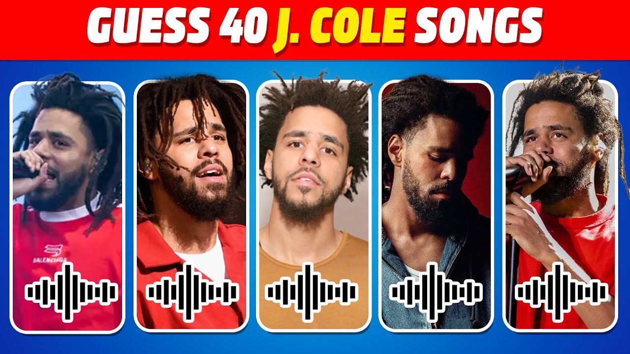 Guess 40 J. Cole songs | The Fall Off included | J. Cole Songs Quiz 2026 | Music Quiz