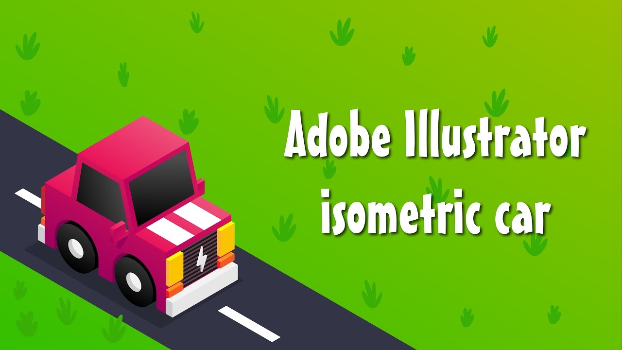 Adobe illustrator tutorial - isometric car