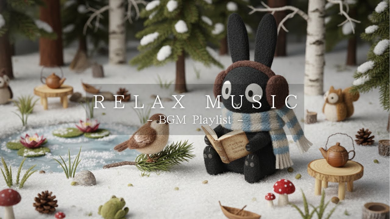 [Work Music] Healing Music to Restore Inner Calm. | music for reading, sleeping & stress relief