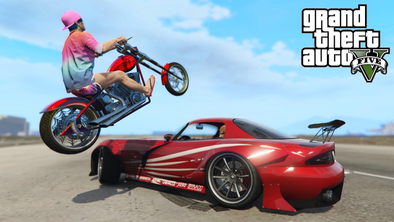 VÆRSTE tur på MOTORCYKEL! // GTA 5 Online [Dansk]