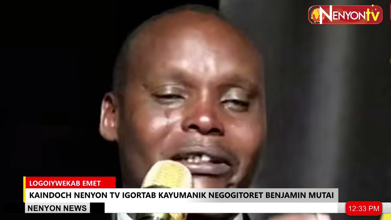 NENYON TV FAMILY RAISES KSH 605,000 FOR MURERET BAND’S BENJAMIN MUTAI