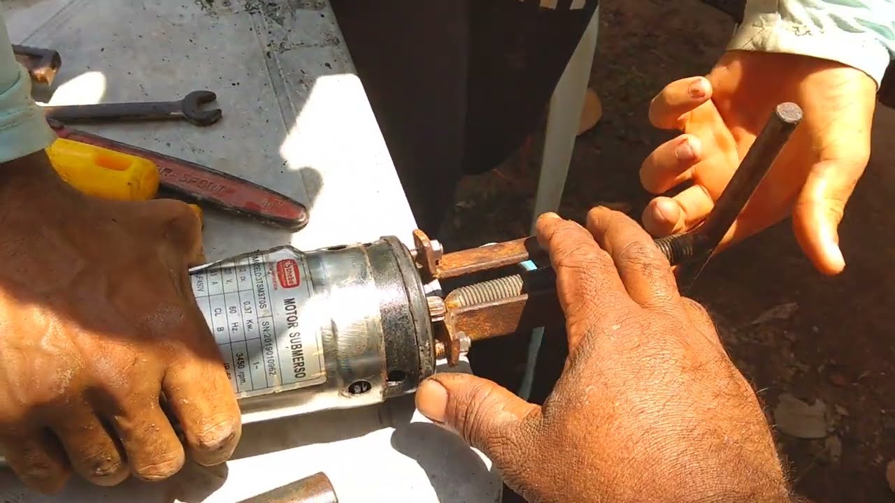 bomba submersa thebe meio CV acionando a proteção veja