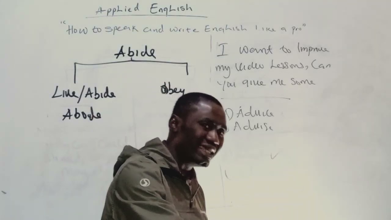 HOW TO SPEAK AND WRITE ENGLISH LIKE A PRO 