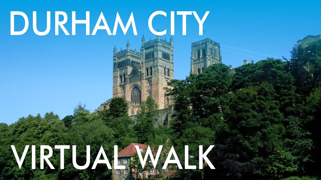 Durham Movie Set Location - Virtual Walking Scenery - Virtual Walk - Durham - 4K