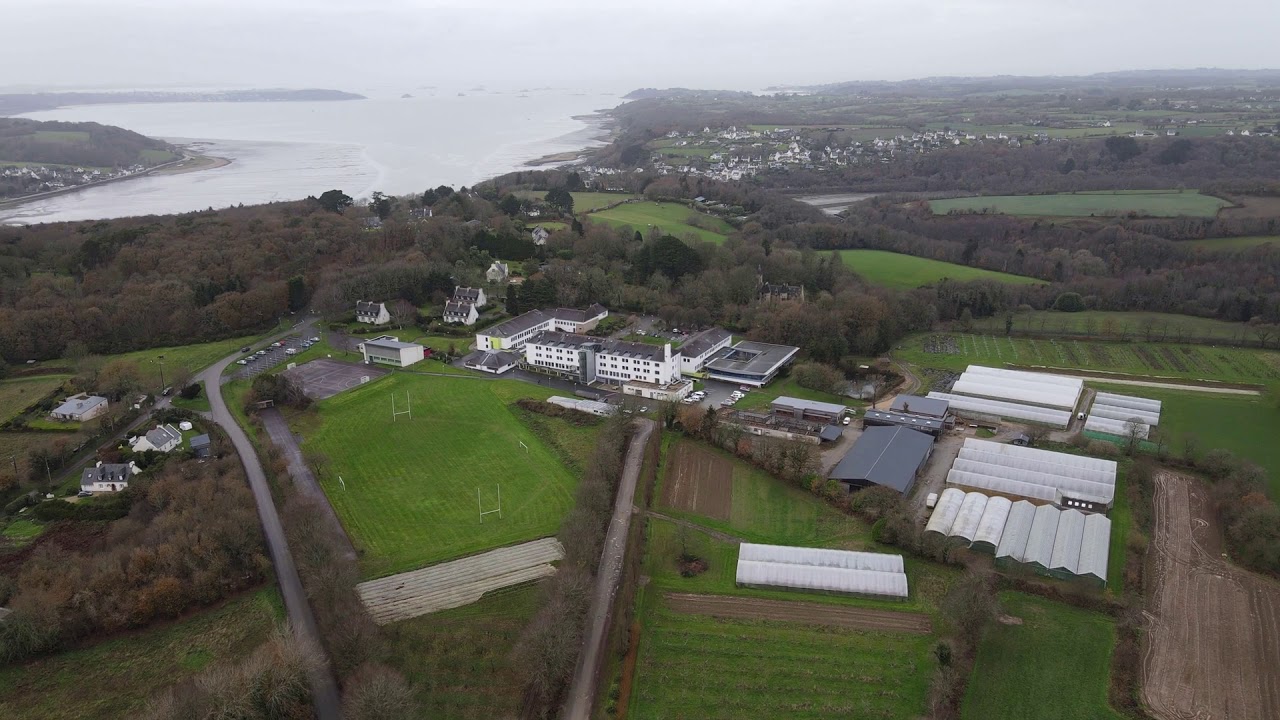 Vue aérienne lycée Suscinio