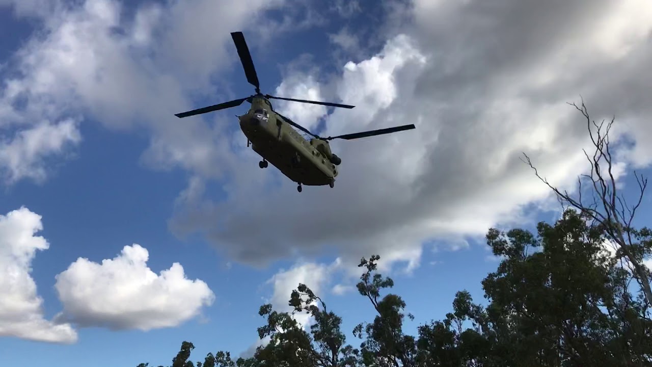 Chinook Rotor Wash