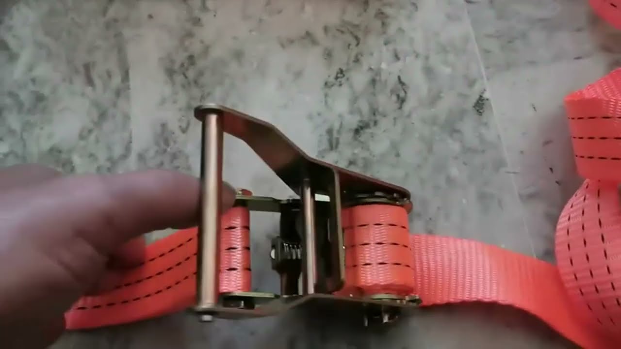 Sangle a Cliquet - 2 x 2000 kg 6m Sangle Arrimage Sangles D'arrimage, Excellentes sangles &agrave; cliquet