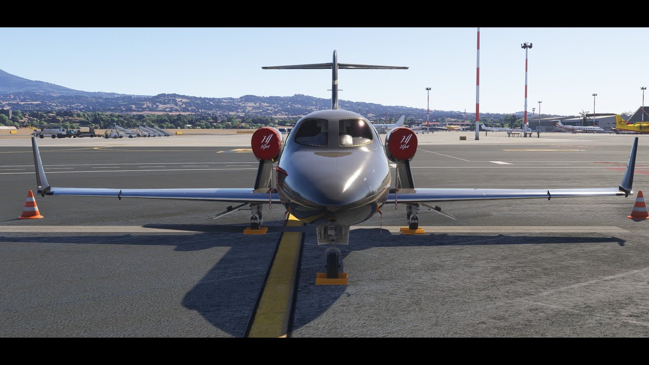 FS24 | FlightFX HJet 24 @ NEW inibuilds Ciampino | FF Hahn HHN ✈ CIA Ciampino  | FFX HJET | VATSIM