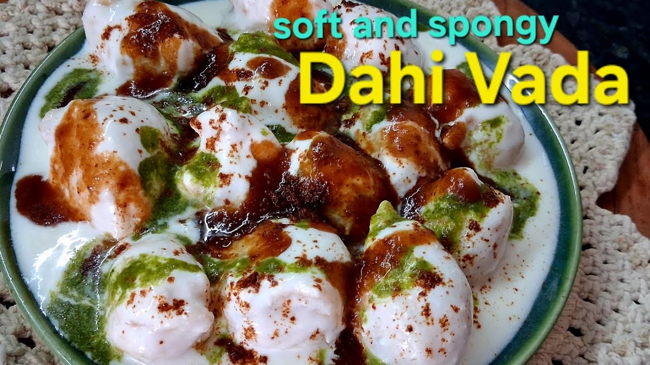 Super soft and spongy Dahi vada recipe #holi special #easy and tasty 