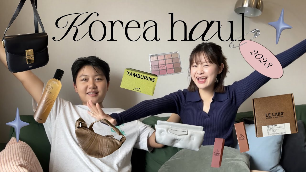KOREA HAUL  2023 แกะถุงชอปปิงเกาหลี🥹🇰🇷 | jane.lalada
