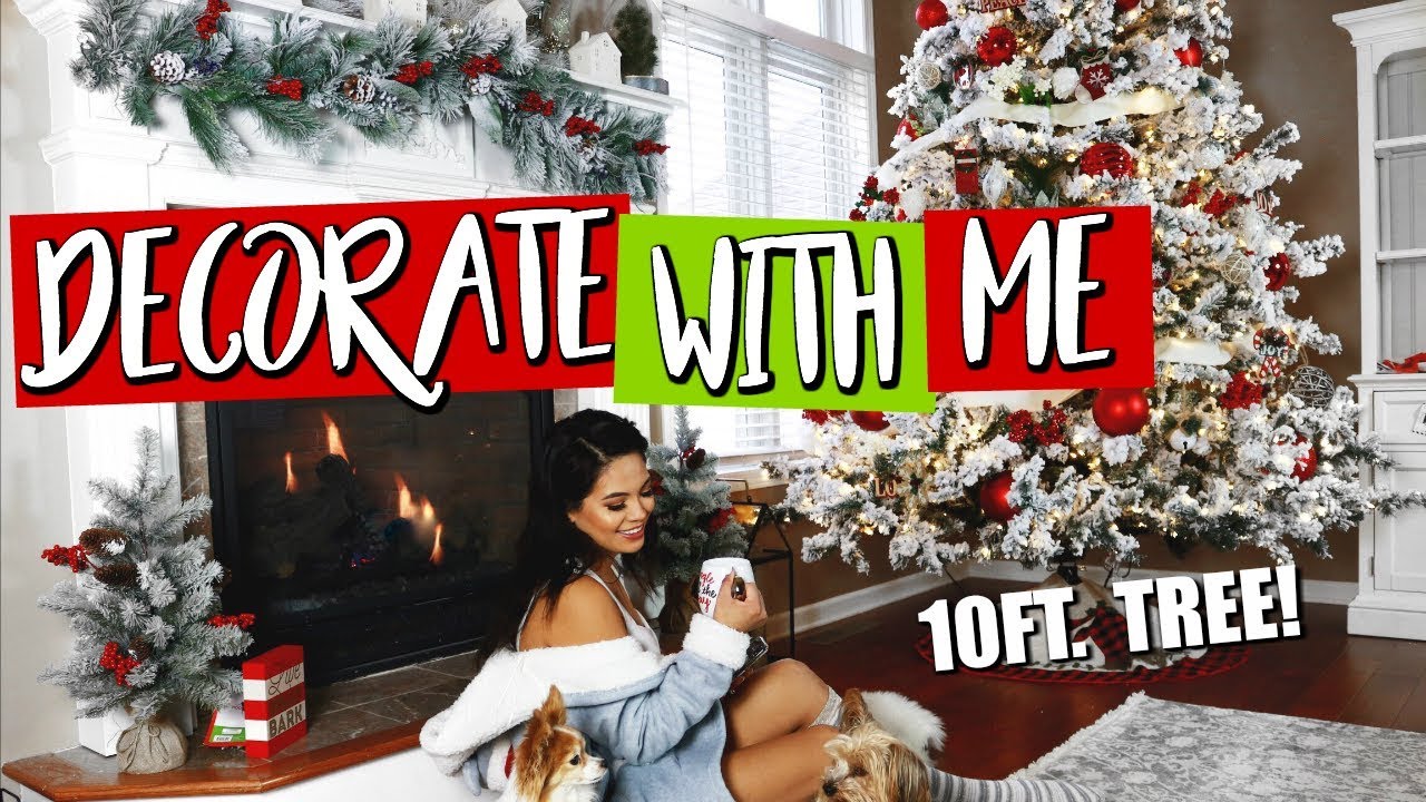 Decorate With Me - CHRISTMAS TREE DECOR 2017 | Belinda Selene