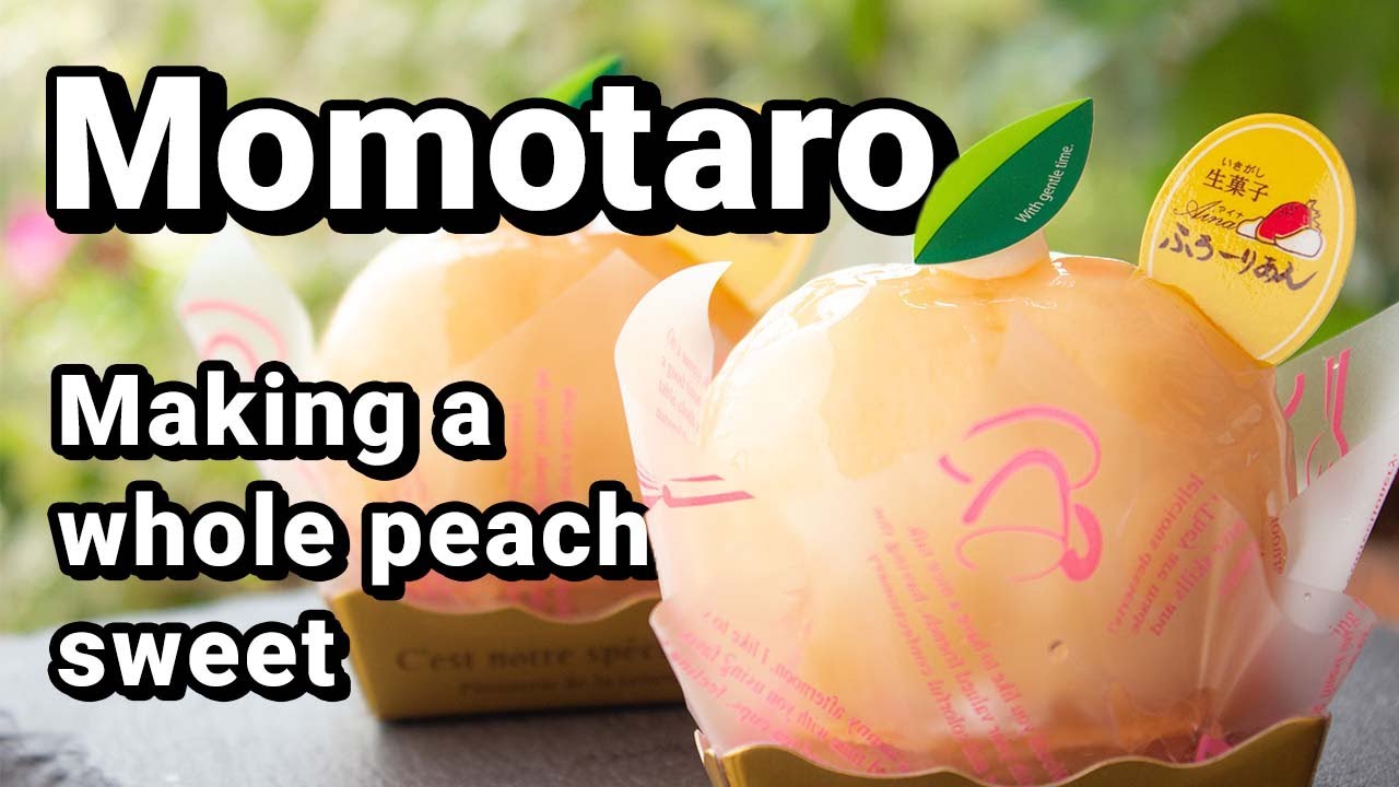 The whole peach! Japanese cake craftsmanship