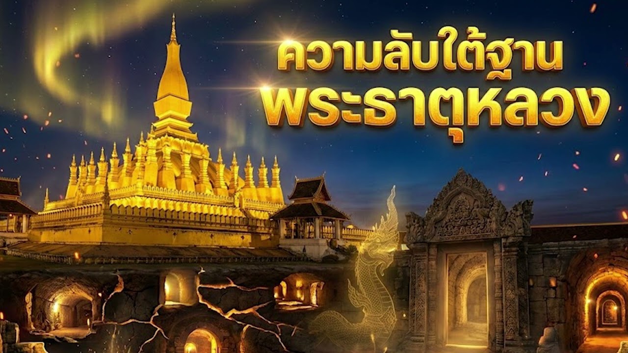 ความลับใต้ฐานพระธาตุหลวง: อุโมงค์ลับและสมบัติที่สาบสูญแห่งอาณาจักรล้านช้าง