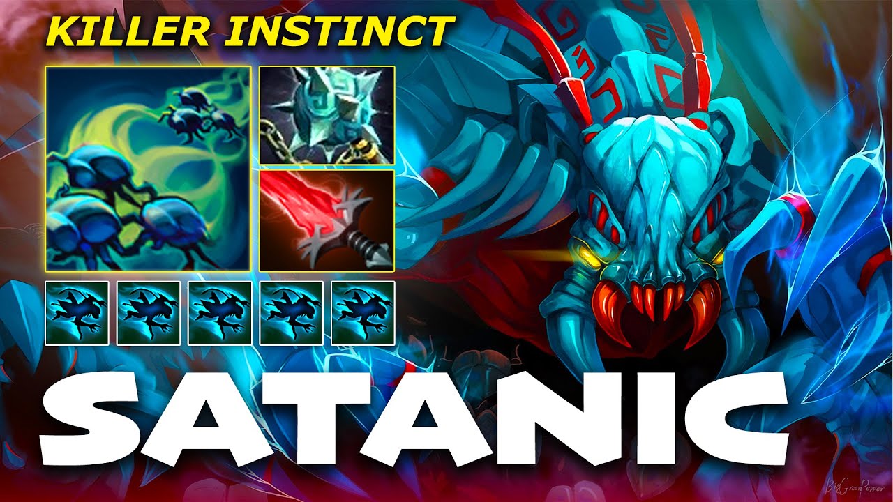 SATANIC WEAVER [S-Tier CARRY 7.35c] - Full Match Dota Class