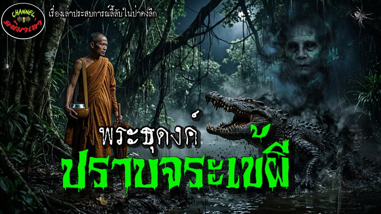 พระธุดงค์ปราบจระเข้ผี |เรื่องเล่าประสบการณ์ลี้ลับพระธุดงค์