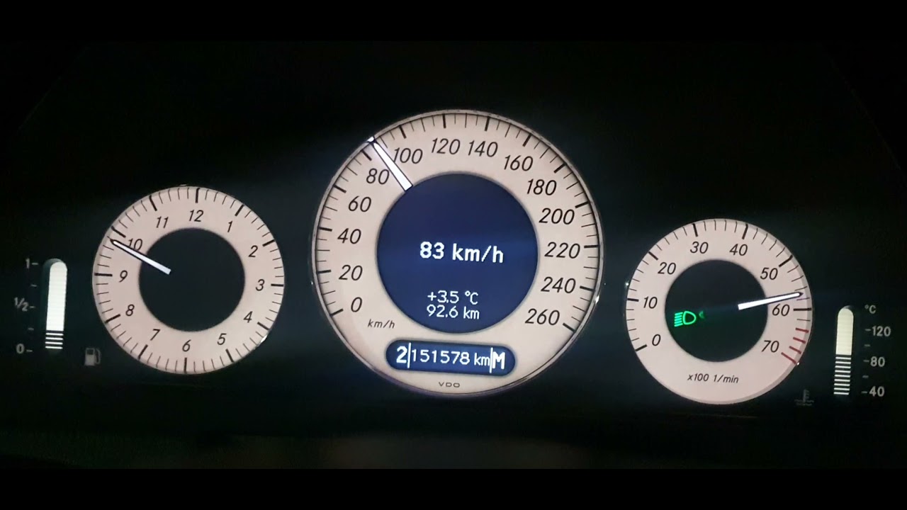 CLK 550 0-200km/h