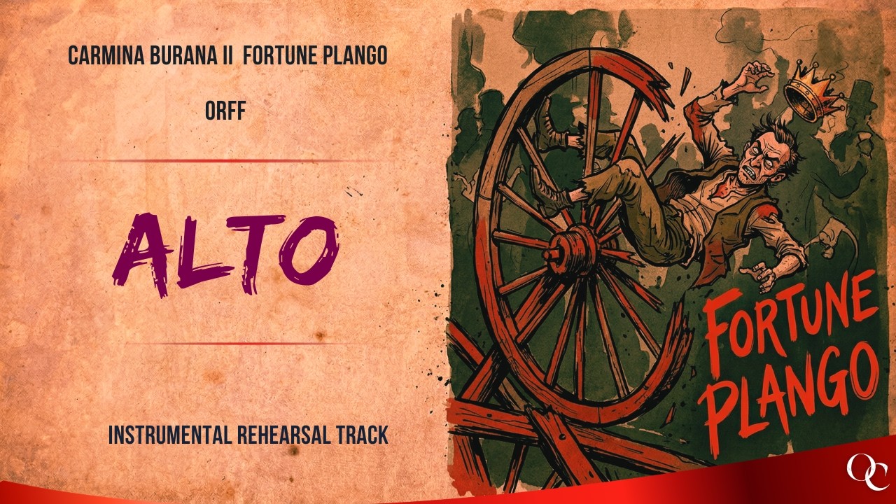 Carmina Burana | Fortune plango vulnera | Alto Rehearsal Track & Piano accompaniment | Orff