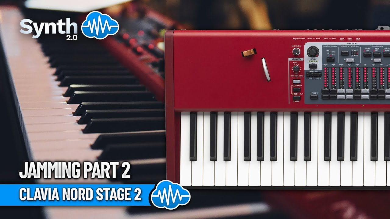 CLAVIA NORD STAGE 2 | Jamming part 2 by Synthcloud