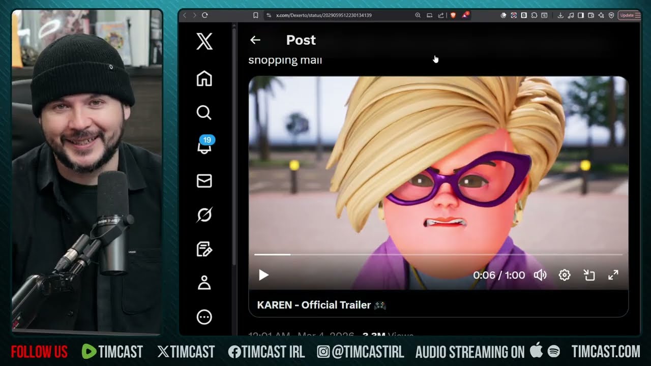 KAREN VIDEO GAME GOES VIRAL