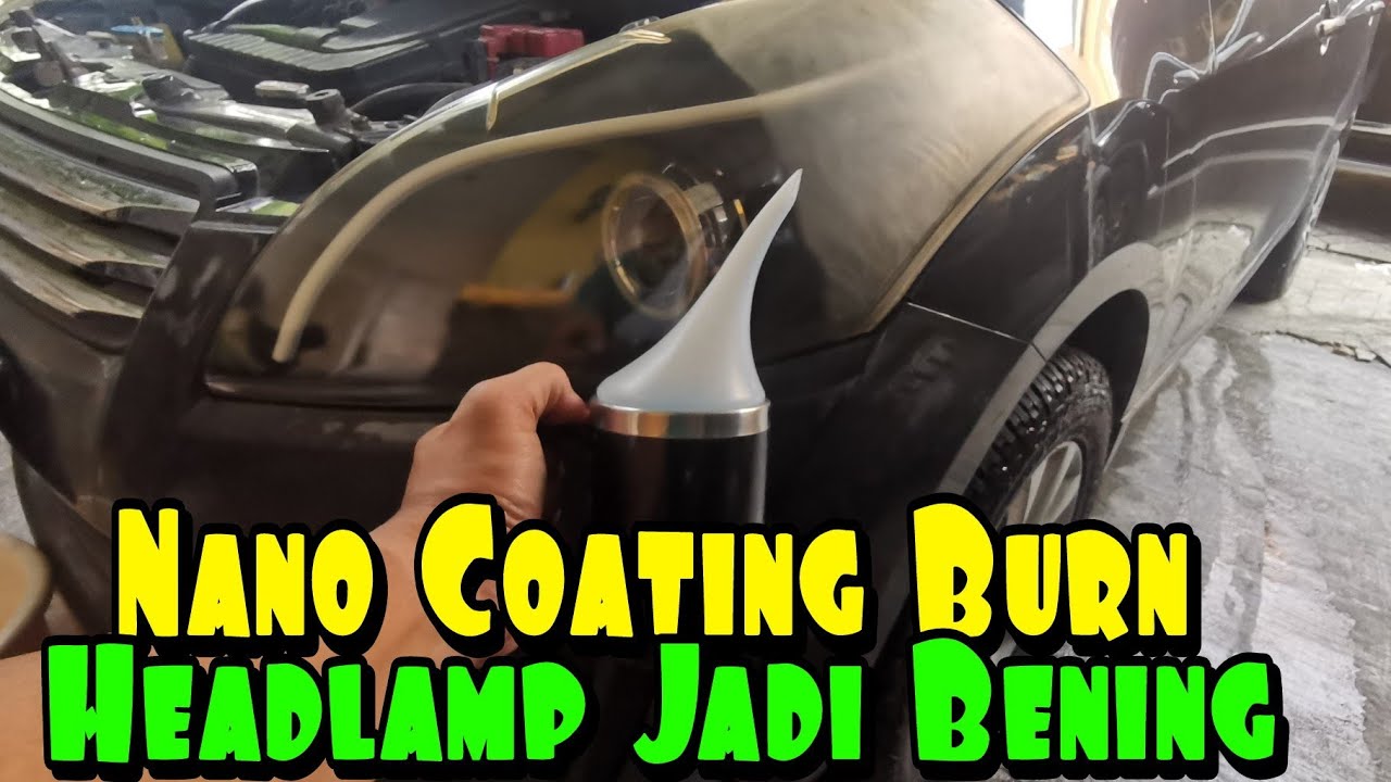Cara Mudah Restorasi Mika Headlamp - Nano Coating Burn