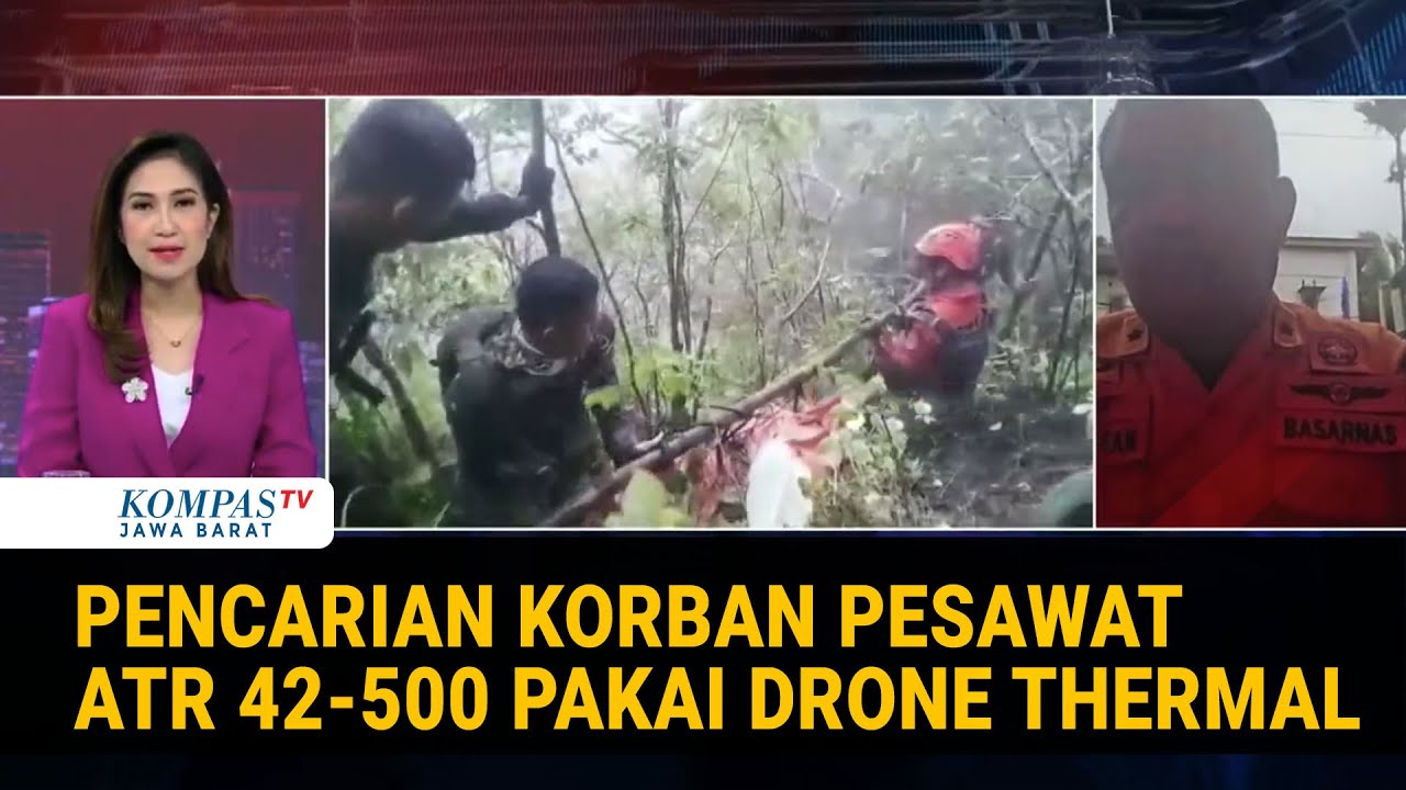 Perluas Lokasi Pencarian Korban Pesawat ATR, Tim SAR Kerahkan Drone Thermal 