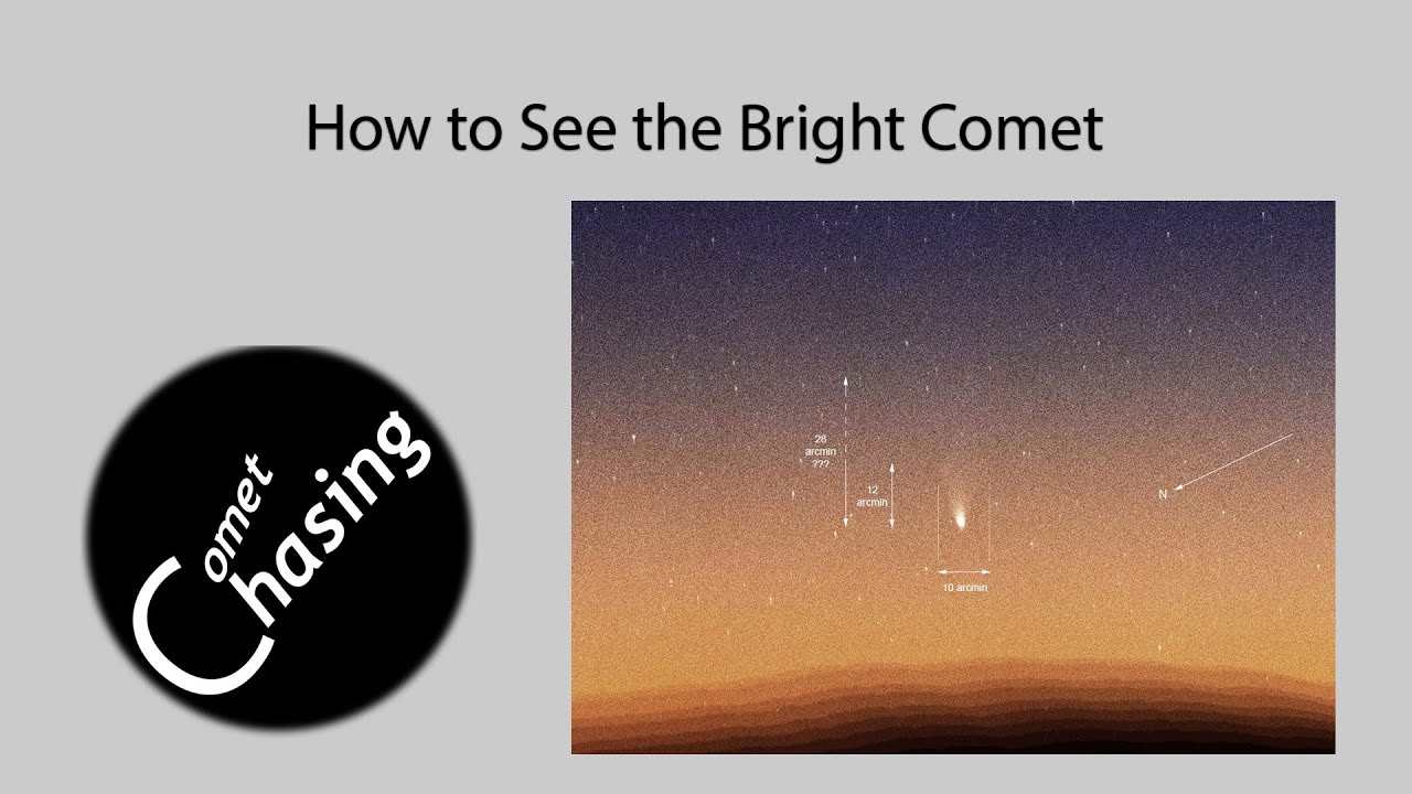 How To See The Bright Comet This Month!