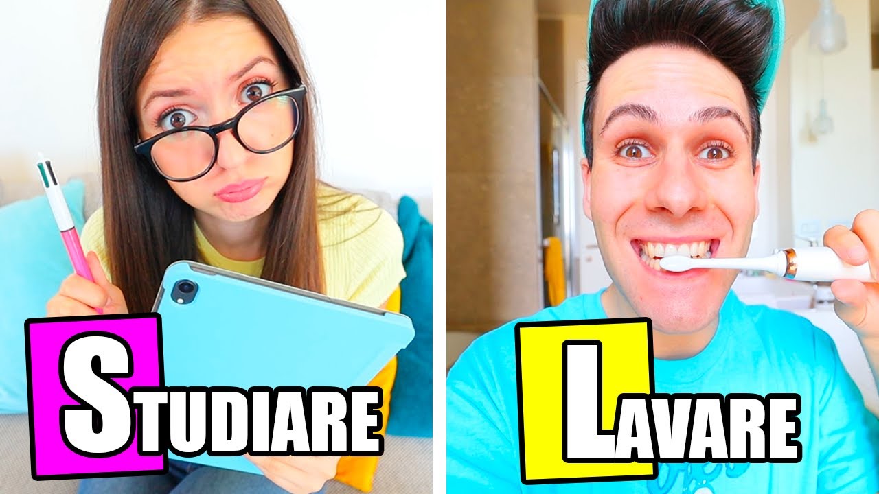 FACCIAMO LA DAILY ROUTINE IN ORDINE ALFABETICO!