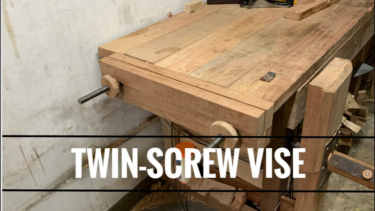Making A Twin Screw Vise (Cheap & very simple)