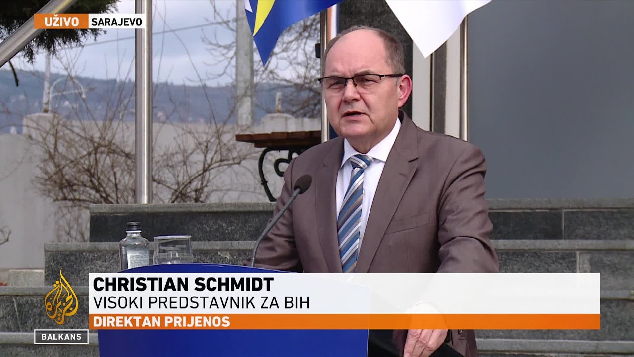 Schmidt: Međunarodna zajednica je budna i na oprezu