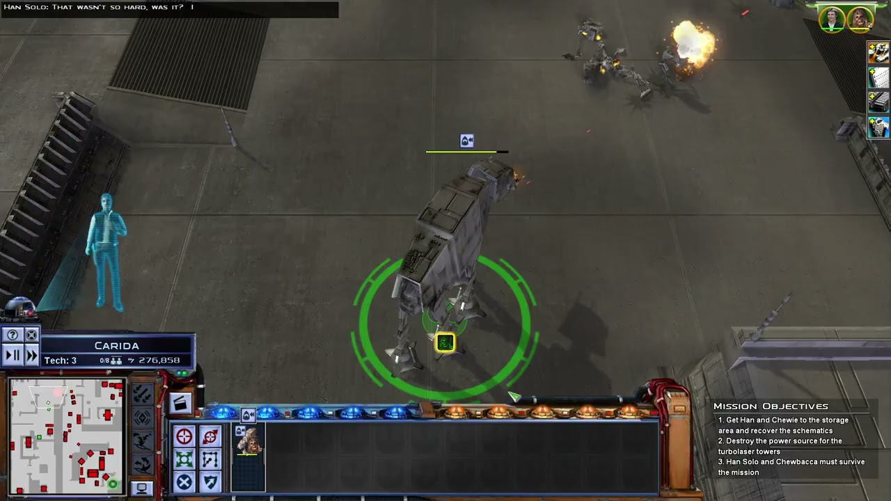 Star Wars Empire at War  Rebel Alliance campaign replay  Mission 10  Hard