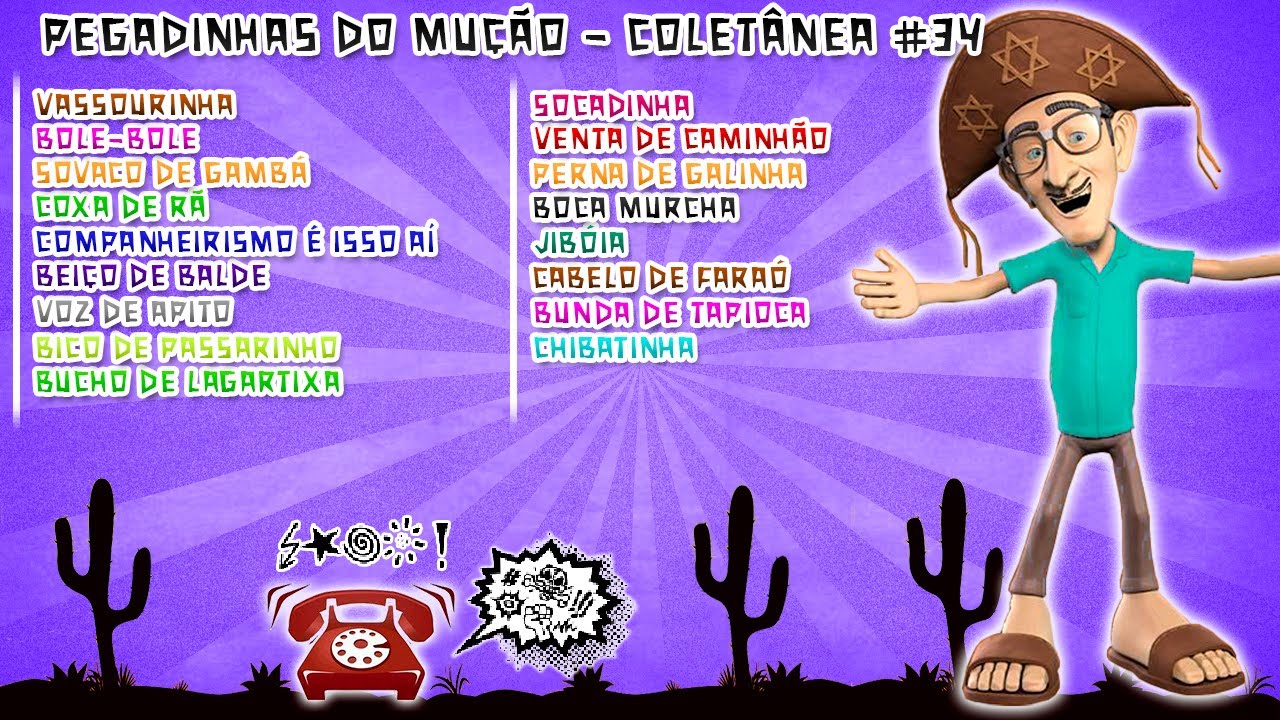 PEGADINHAS DO MUÇÃO 🟣 COLETÂNEA #34