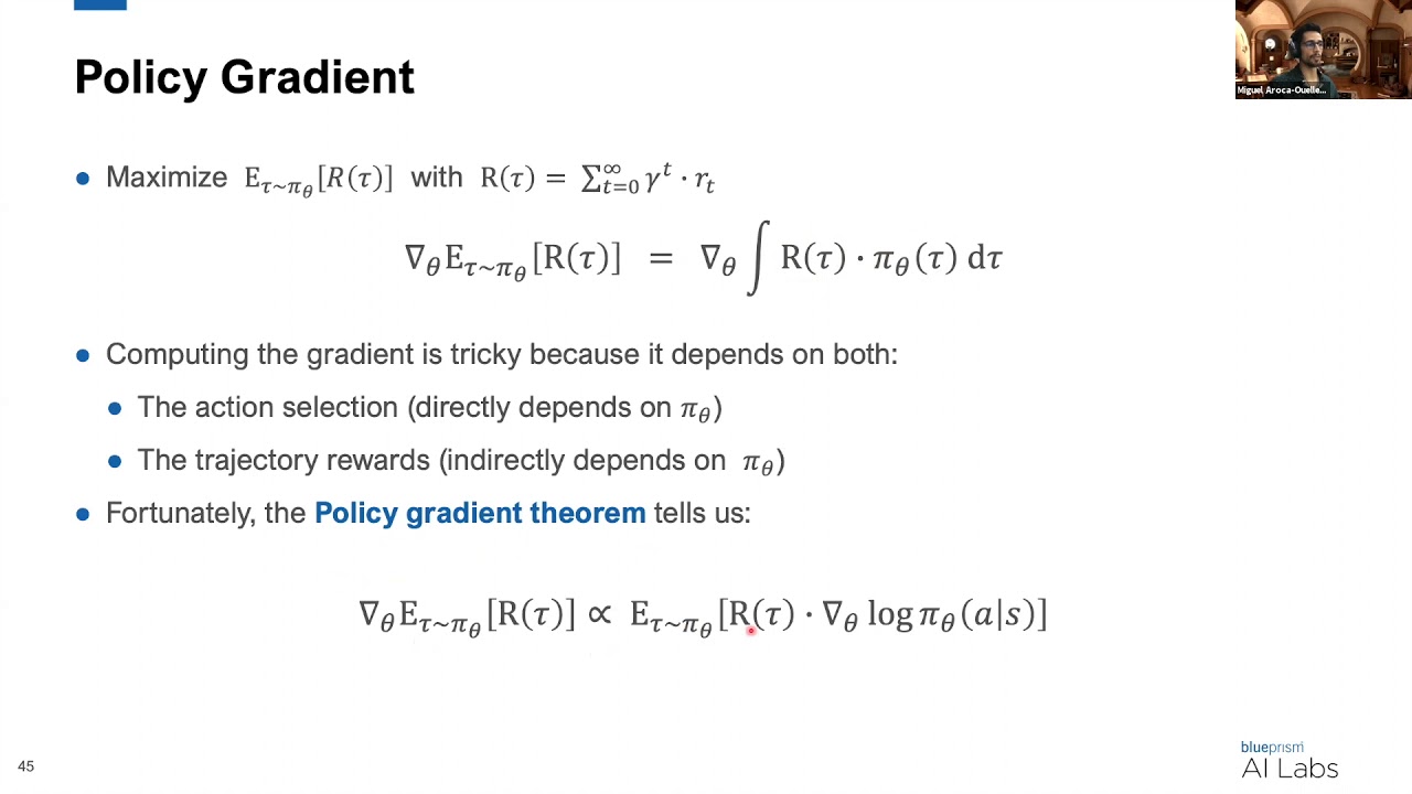 4) Policy Gradient REINFORCE