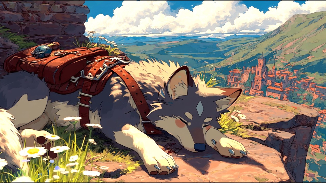 Tales of the Wolf Guardian | Ancient Folk Ambience for Study and Relaxation