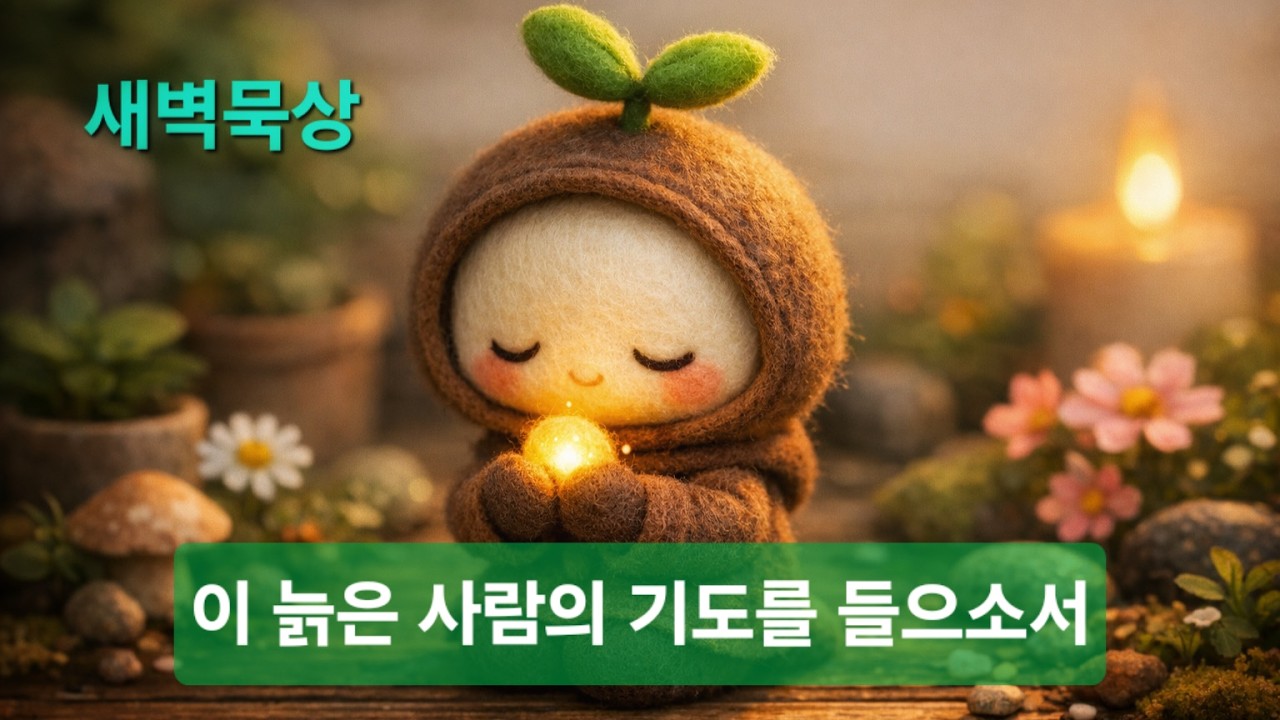 K-20260307-043 이늙은사람의기도를들으소서 | 전쟁 | 평화 | 기도 | 회개